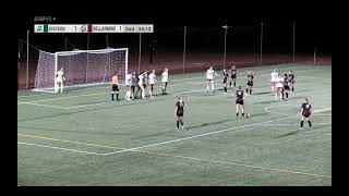 Bellarmine vs Stetson W 92624  Deliberate Pass Back  Offside Decision  IDFK Restart  56th Min [upl. by Aicilic879]