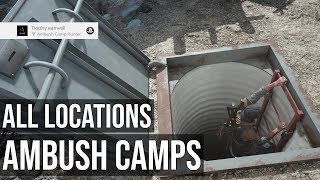 All Ambush Camp Locations  Ambush Bunker Locations Ambush Camp Hunter Trophy  Days Gone [upl. by Awahsoj992]