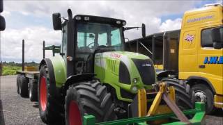 Volvo decals amp Claas tractor [upl. by Wernda]