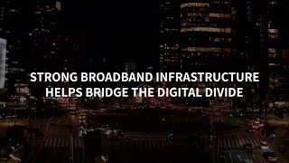 Strong Broadband Infrastructure Helps Bridge the Digital Divide [upl. by Ariait]