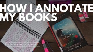 How I Annotate My Books and Library Books Realistic [upl. by Weisman864]