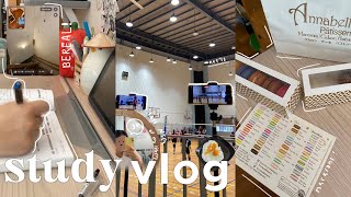 study vlog 🪐 productive week in the life [upl. by Inilahs]