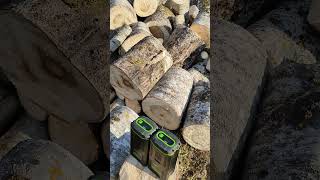 Greenworks 82v woodworking wood the amount of work with two 8 ah batteries [upl. by Randene]