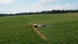 Hurricane Beryl Diesel In Gas Pickup Trucks amp Spraying More Corn Fungicide With The Hagie S5 E17 [upl. by Naihr]