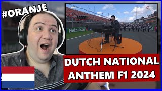 National Anthem of The Netherlands performed by Duncan Laurence  F1 2024 Dutch GP  Paul Reacts 🇳🇱 [upl. by Liebermann]