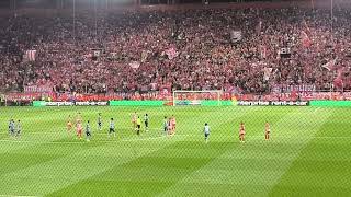 Olympiacos  Aston Villa 20  UECL 202324 9 May 2024  Last minutes from the stands [upl. by Mar]