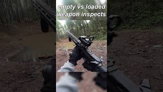 Weapon Inspect Gun ASMR gun asmr reload gopro fps pov guns [upl. by Wiedmann]