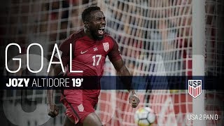 MNT vs Panama Jozy Altidores First Goal  Oct 6 2017 [upl. by Leryt441]