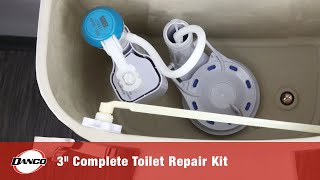 WaterSaving Toilet Repair Kit for 3inch Flush Valve Toilets [upl. by Ninon]