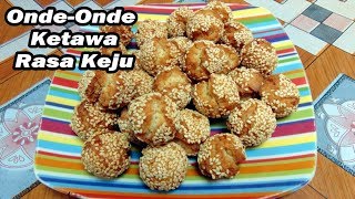 Resep amp Cara Membuat OndeOnde Ketawa Rasa Keju [upl. by Assehc]