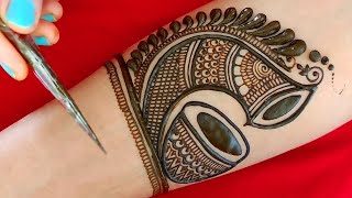 Simple Dulhan Mehndi Designs Bridal Mehandi Easy Mehendi Traditional Mendini [upl. by Noyes767]