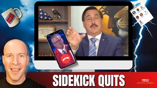 Mike Lindell Commits Felony Promoting Court Case and Cohost Brannon Quits [upl. by Awuhsoj]