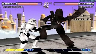 Star Wars Masters of Teras Kasi PS1 Stormtrooper vs Chewbacca HD [upl. by Paresh]