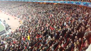 quotWere the North Bankquot Arsenal fans vs Napoli [upl. by Louth355]