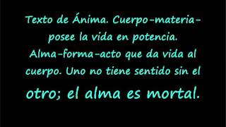 Aristóteles concepción del ALMA [upl. by Iand]