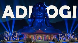 Adiyogi light show  Cinematic video  Isha foundation [upl. by Harraf]