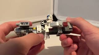 Lego 501st Battle Pack Barc Speeder Alternate Build [upl. by Nnayecats]