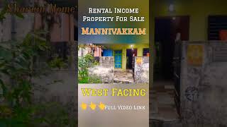 1300 Sqft Rental Income Property For Sale  Mannivakkam  Sharvin Homes [upl. by Yehus655]