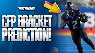 College Football Playoff Projections and Bracket Predictions [upl. by Arraet]