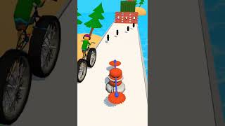 Bike Cycle Run 34😂 Amjadgamerz  Oggy and Funny Jack  All Funny Games funny gaming shorts [upl. by Elleynad]