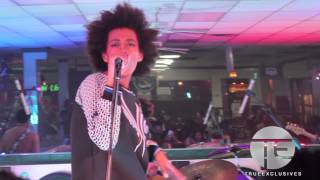 Solange Performs quotTONYquot Inside Brooklyn Laundromat [upl. by Winny]