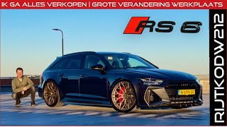 Ik ga alles verkopen  Blubber dikke Urban RS6 op 23”  Metamorfose gestart in werkplaats  R8 V10 [upl. by Oratnek]