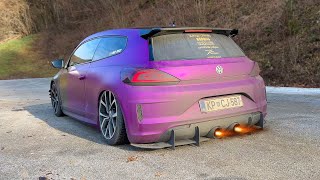 VW Scirocco 14 TSI Straight Pipe Sound 🔥 [upl. by Bruner537]