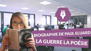 Biographie de Paul Eluard la guerre la poésie 19391945  Littérature [upl. by Zirtaeb]