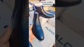 Original leather Chelsea boot premium quality export surplus Kanpur Leather market leather shoes [upl. by Graig]