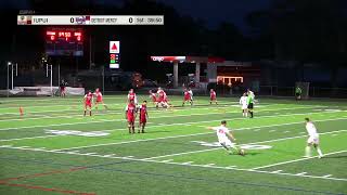 Detroit Mercy Mens Soccer vs IUPUI  Highlights [upl. by Eecyac856]