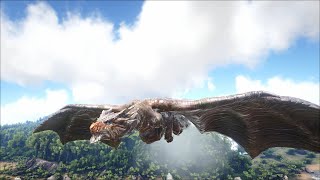 ARK Survival Evolved Kushala Daora All Animations [upl. by Tyoh]