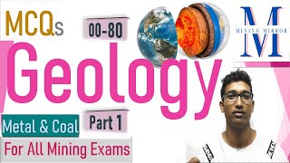 Geology MCQs Part 1 Q No 0080  For all Mining Exams  DGMS Exam  geologyaspirant dgms mcqs [upl. by Ynned]