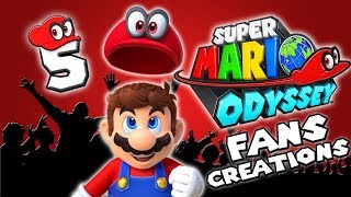 Top 5 Super Mario Odyssey Fan Made [upl. by Vina]