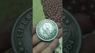 Liberty 1804 Silver Dollar 768 Million Worth of Coin [upl. by Llenreb]