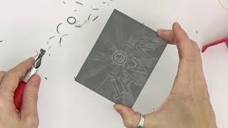 Lino Cutting and Block Printing for the Very First Time [upl. by Edita]