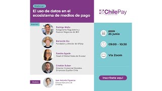 Webinar El uso de datos en el ecosistema de medios de pago [upl. by Elpmet]