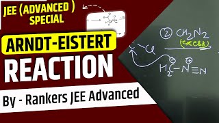 ArndtEistert Reaction  JEE Advanced Most Asked Topic  JEE Advanced 2022 [upl. by Izmar]