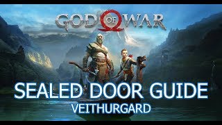 How to Open Sealed Door Veithurgard  God of War 4 [upl. by Agosto474]