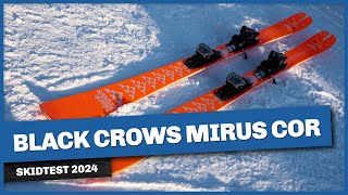 Skidtest Black Crows Mirus Cor 2024 [upl. by Assil72]