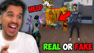 I HATE AMITBHAI 😂 PRANK with Random Player in Free Fire  FUNNY [upl. by Nathanael]