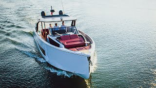 Cranchi A46 Luxury Tender at Miami International Boat Show 2023 ENG [upl. by Esaele]