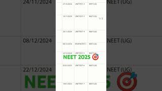 ALLEN Achiever Test Series Planner ✅ NEET 2025 🎯 neet allen allenAchievertestseries motivation [upl. by Siger]