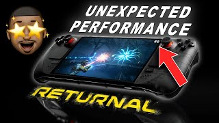 Steam Deck OLED Surprising Results  Returnal Performance [upl. by Venator]