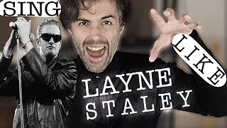 How to sing like Layne Staley  Would song  Alice In Chains How to find Layne Staleys voice [upl. by Kall616]