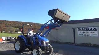 2005 New Holland TC45DA Compact Tractor Loader 4X4 Hydrostatic 3 Point Hitch 540 PTO For Sale [upl. by Lacagnia]