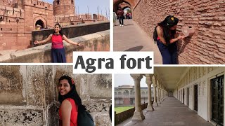 agra fort tour guide  lal kila agra history in hindi  agra ka lal kila [upl. by Yenwat]