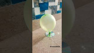 CD 💿 and Balloon 🎈 Hovercraft  science physics [upl. by Vedi738]