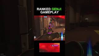 RANKED GENJI CLIPS gaming overwatch2 fyp [upl. by Leunamesoj188]