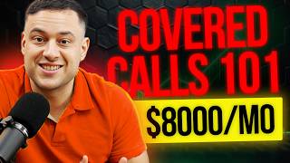 Make 8000Month In Safe Passive Income Selling Covered Calls Free Options Trading Course [upl. by Ssilb]