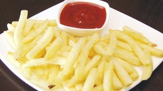 How to make French Fries at home  Secret Tip to keep fries Crisp  Homemade Crispy French Fries [upl. by Davin405]